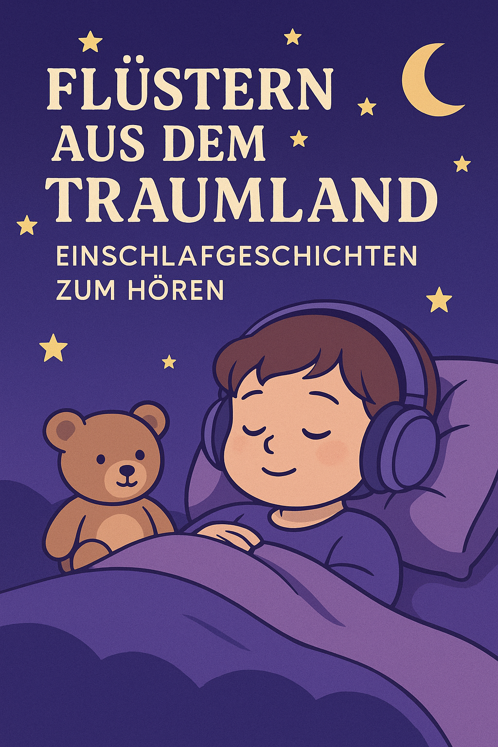 Flüstern aus dem Traumland: Einschlafgeschichten zum Hören